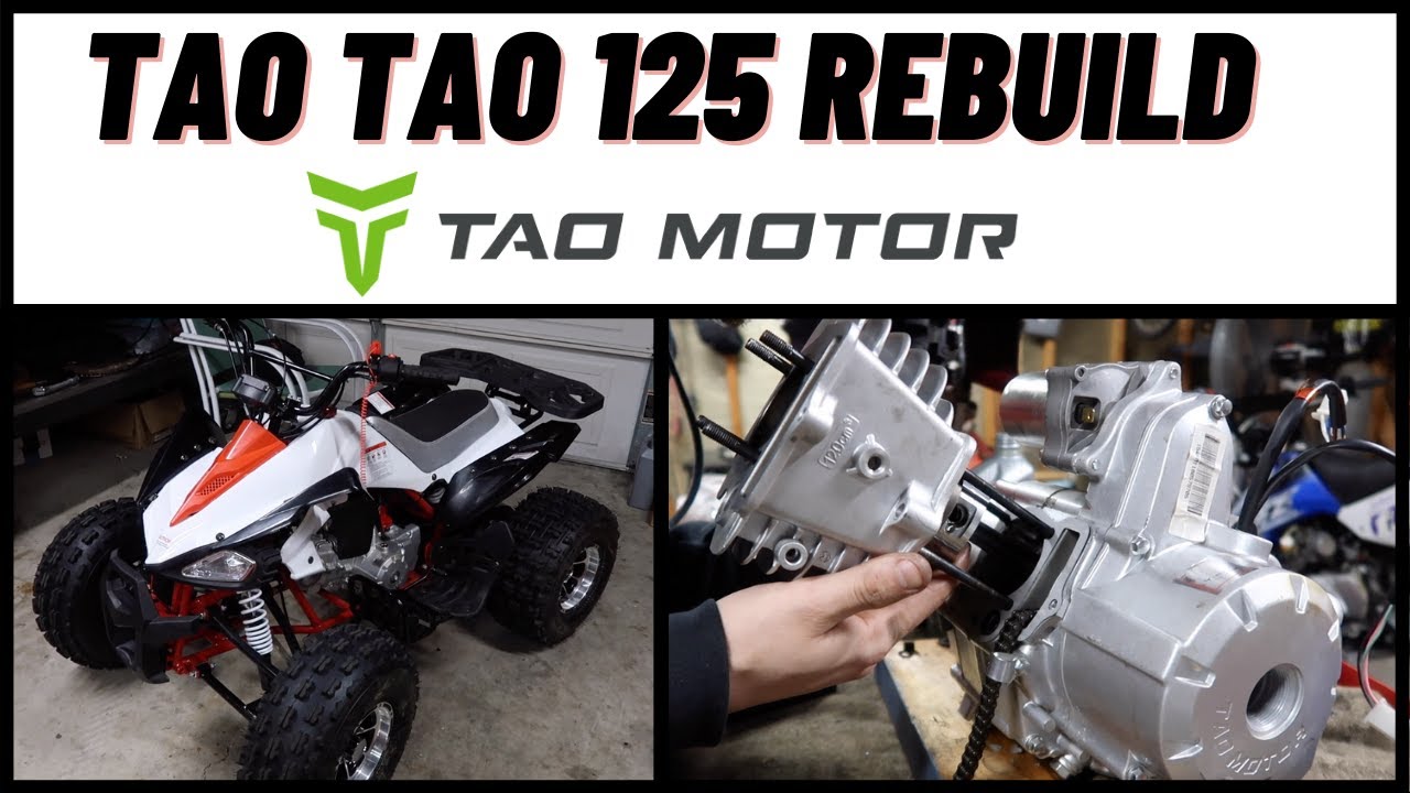 Ремонт верхней части двигателя Tao Tao 125cc 2020 года | Пробитая прокладка головки блока цилиндров