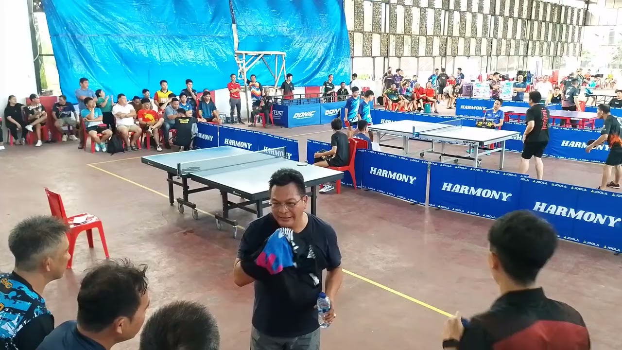 Ko Aling vs Anes tunggal 1 Turnamen beregu Harmony Imlek ( HOT A vs MTTC B) 32 besar 