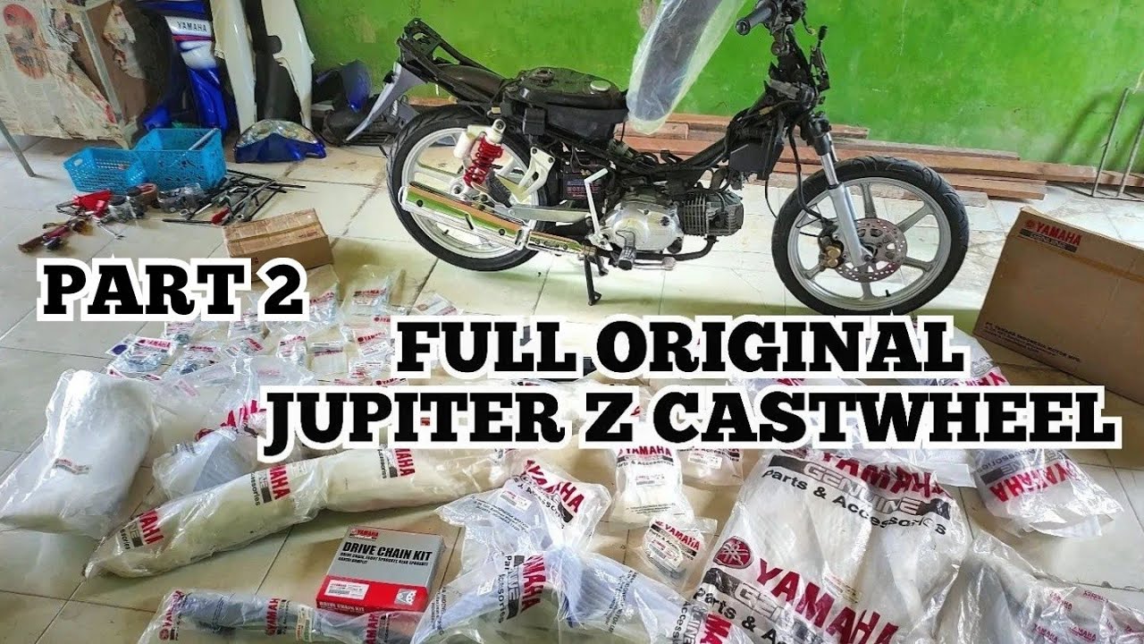 RESTORATION JUPITER Z CW / CASTWHEEL PART 2 🔥