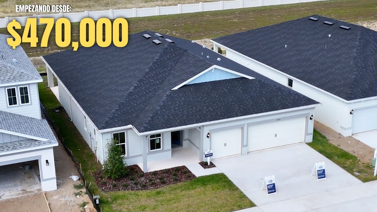 Casa de Nueva Construccion Grande y Espaciosa en Orlando area de Davenport Florida