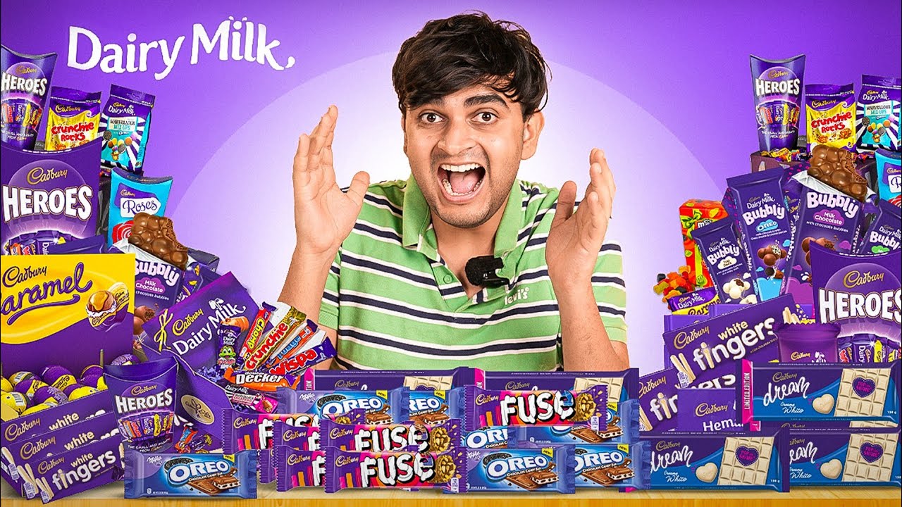 Trying Every Dairy Milk Chocolate