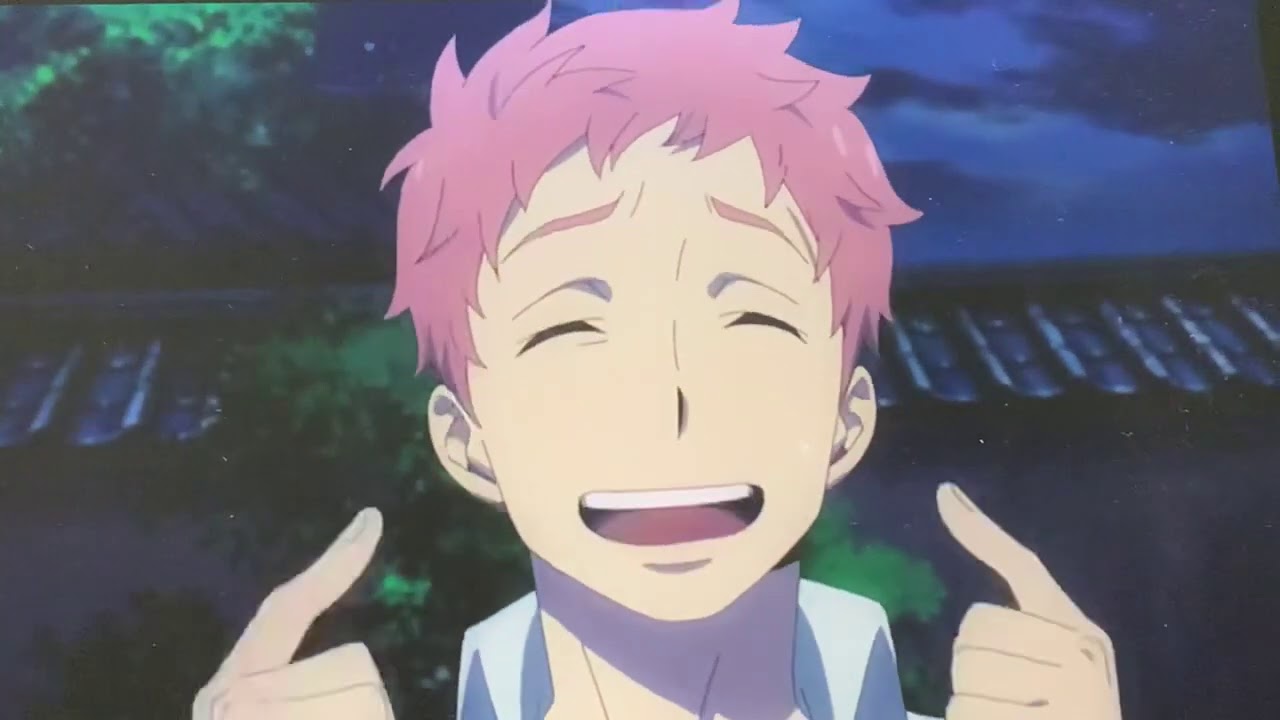 Drunk Rin in Blue Exorcist