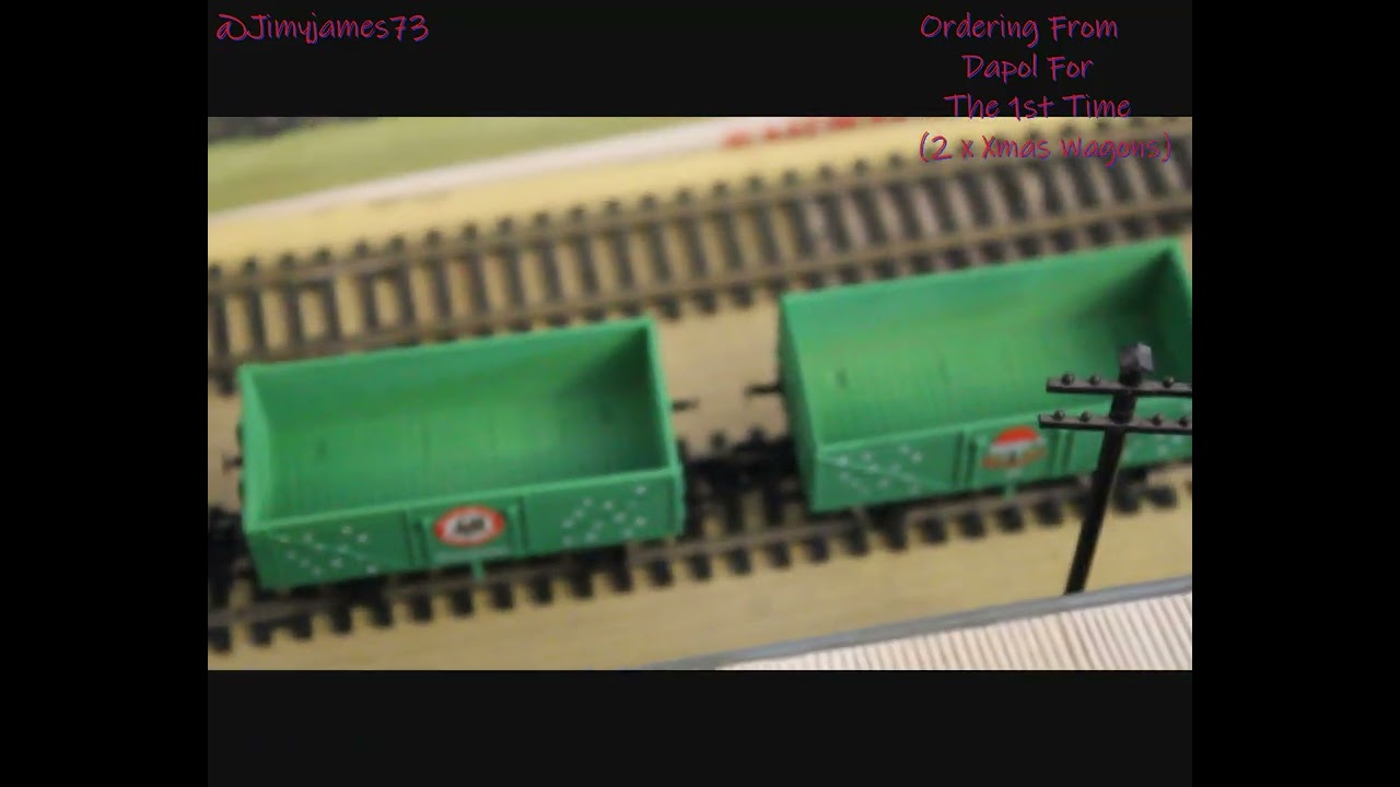 Ordering From Dapol For The 1st Time 2 x Xmas Wagons.