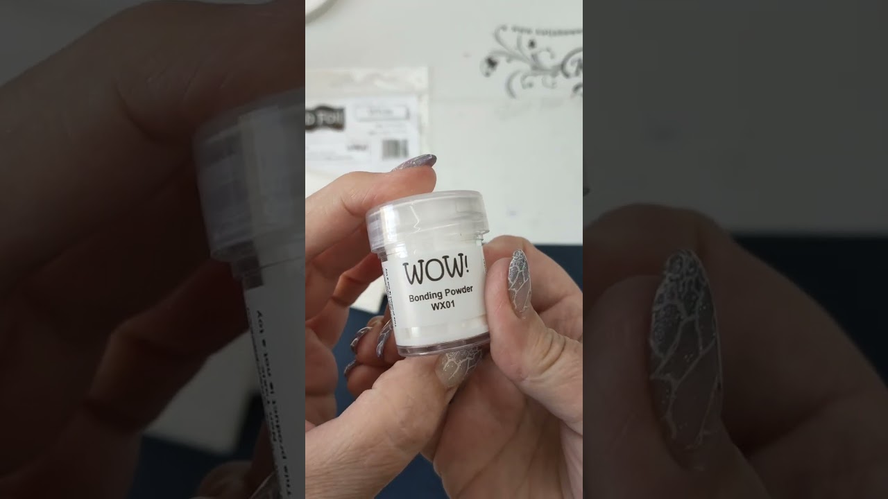 Bonding Powder und Abdrückfolien von WOW!