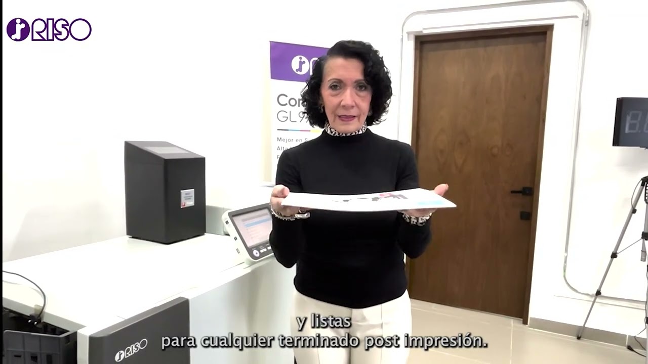 RISO Demo Series | ComColor GL9730 – Velocidad y productividad en impresión digital