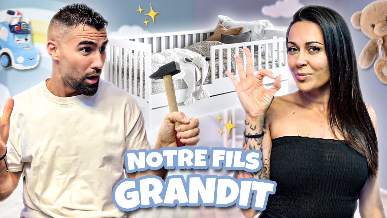 ÉPISODE 76 _ NOTRE FILS PASSE À UN LIT DE GRAND 😱 + CONCOURS INCROYABLE ! 🌟