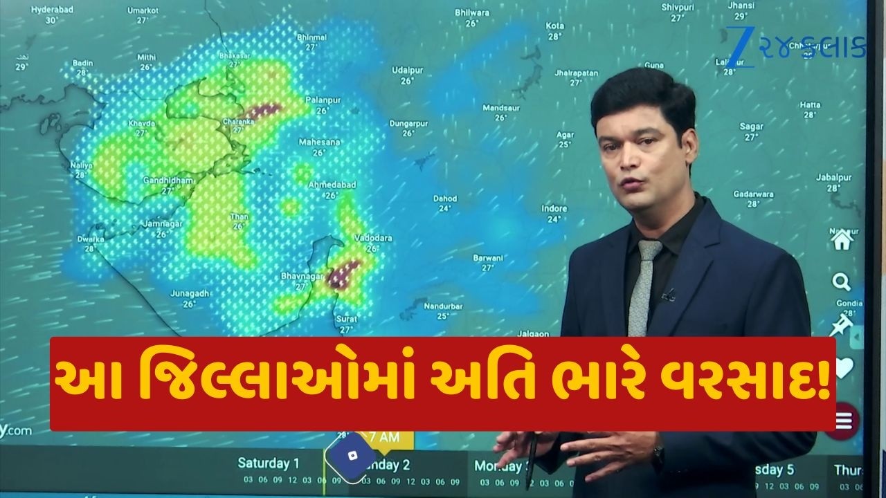Weather Update LIVE: Check Districts Facing Heavy Rain Forecast Today via Windy Map Live Tracking
