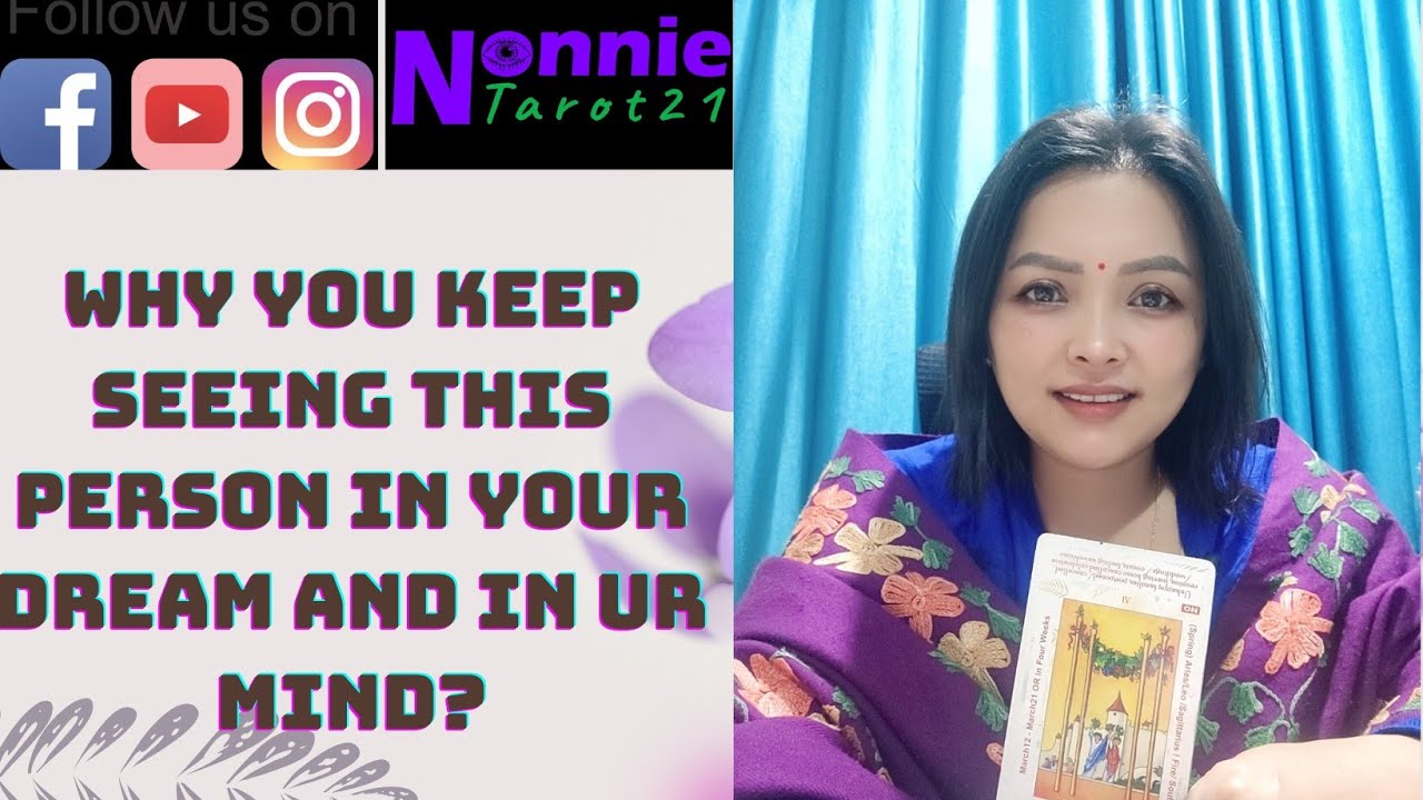 Why u keep seeing this person 