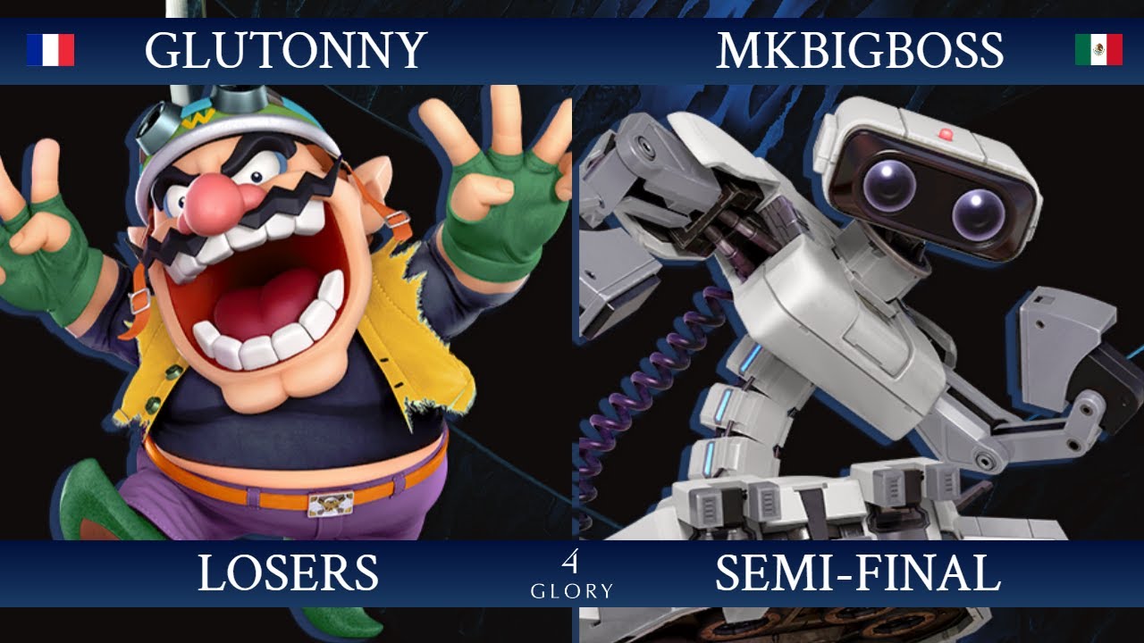 GLUTONNY VS MKBIGBOSS - LOSERS SEMI-FINAL  -  GLORY 4