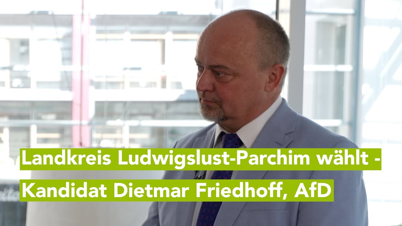 Landratswahlen Ludwiglust-Parchim 2025: Dietmar Friedhoff, AfD
