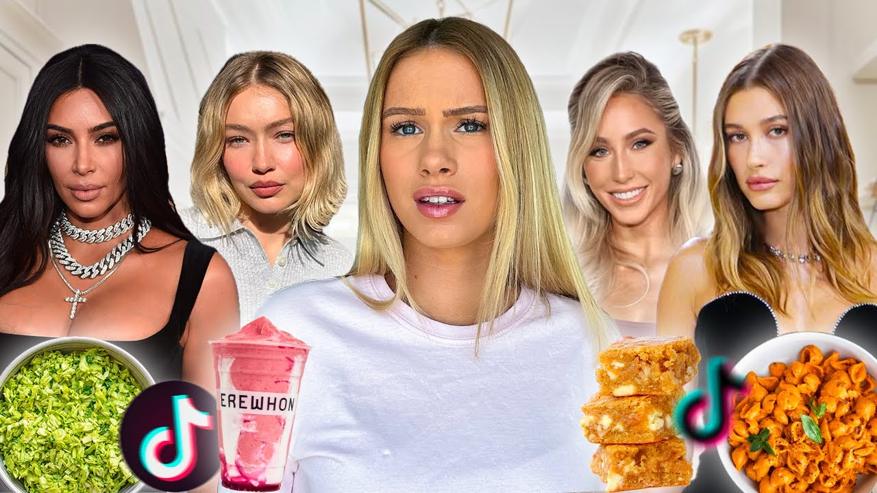 JE TESTE LES RECETTES FAVORITES DES STARS | Gigi Hadid, Kim Kardashian, Hailey Bieber..