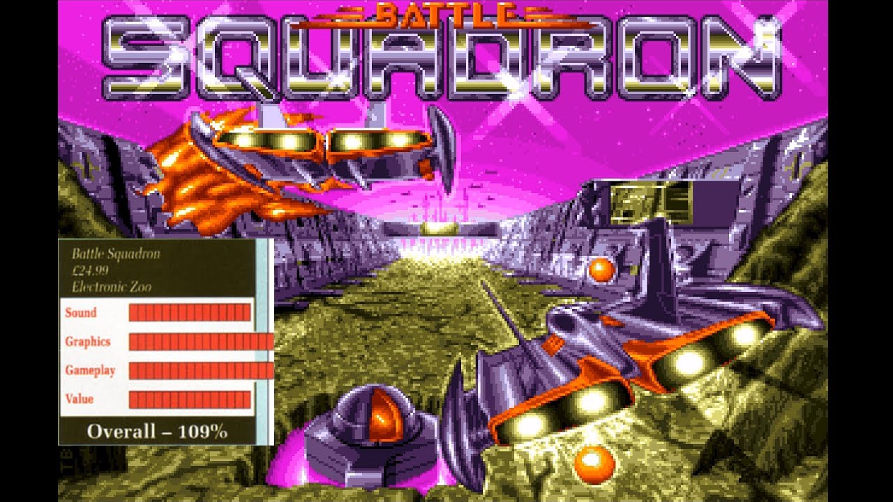 Battle Squadron (Amiga) playthrough 1080p50
