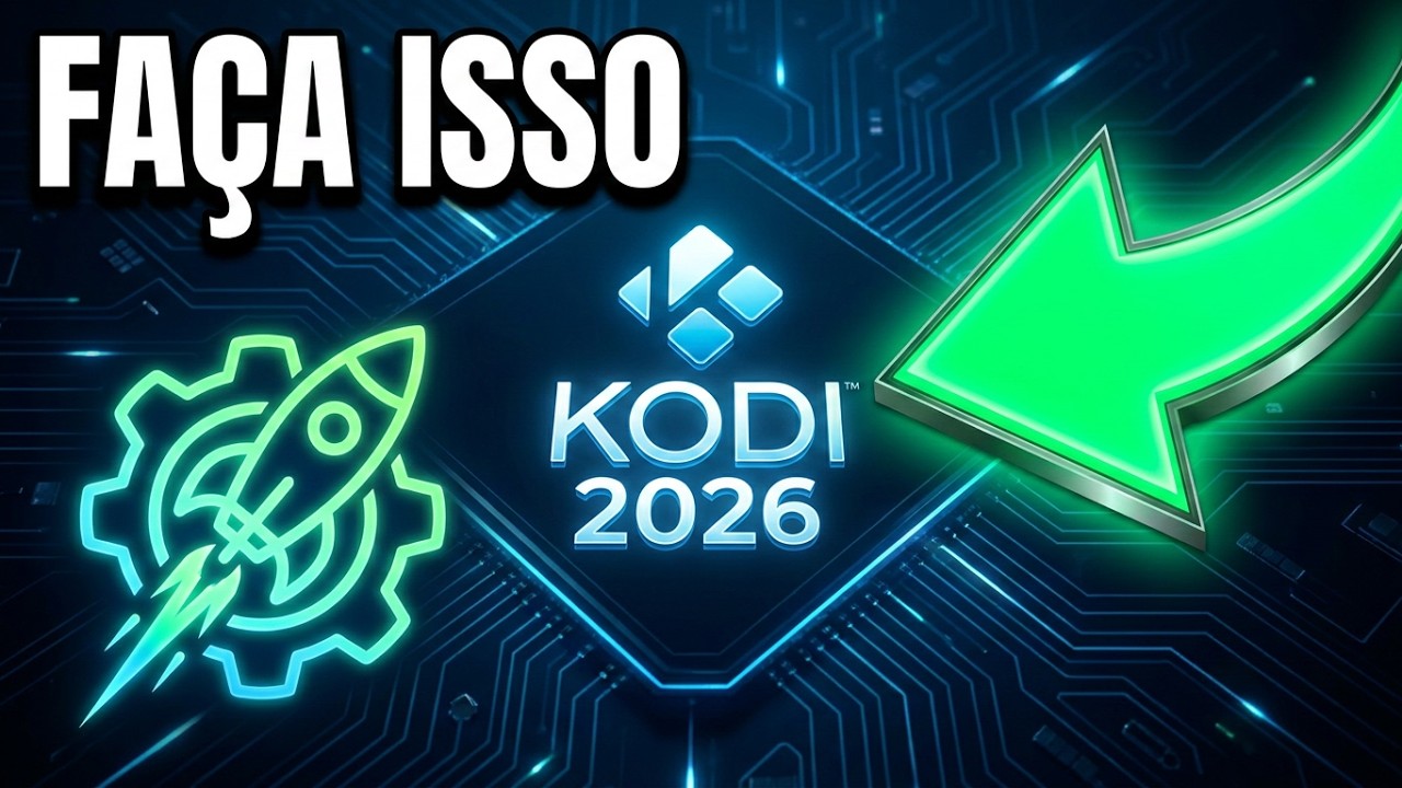 Como Configurar o Kodi 2026  Guia Completo para Não Travar e Rodar Rápido.
