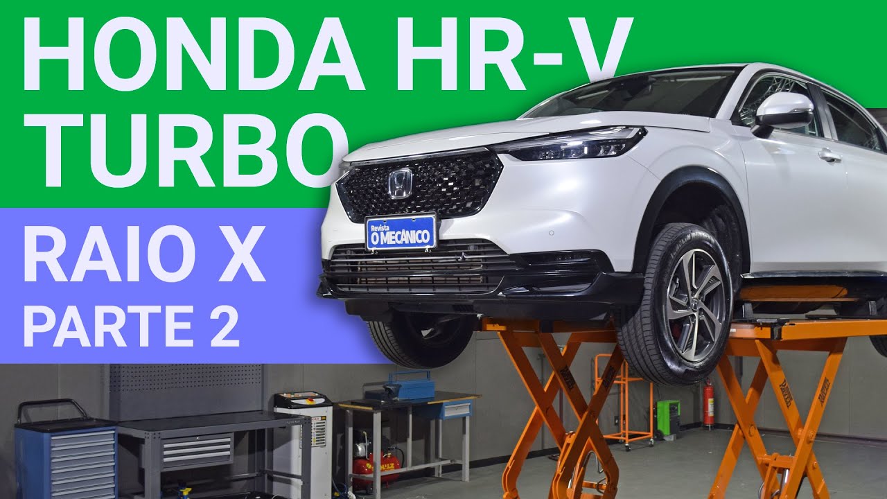 Novo Honda HR-V Turbo mudou por baixo? | Raio X: Honda HR-V Touring 2023 (Parte 2)