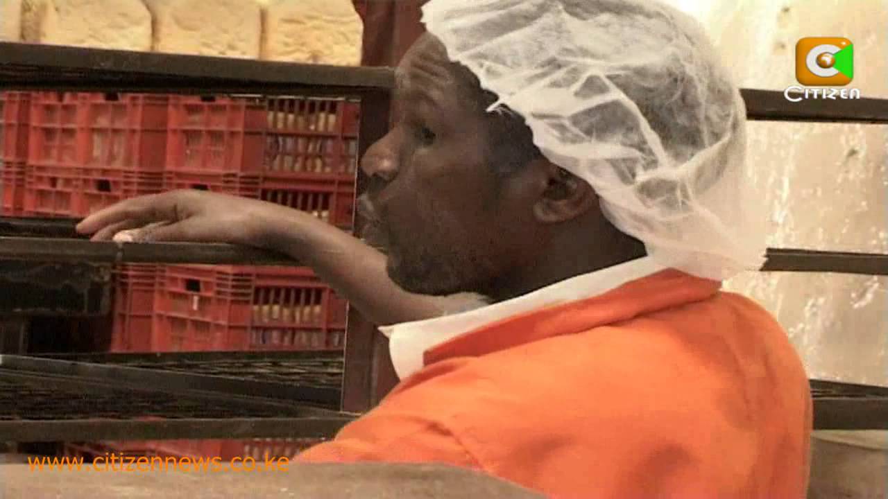Visually Impaired Men Baking In Thika