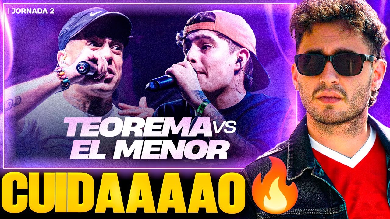 QUÉ LOCURA 🐐 BLON reacciona a TEOREMA vs EL MENOR en FMS WORLD SERIES
