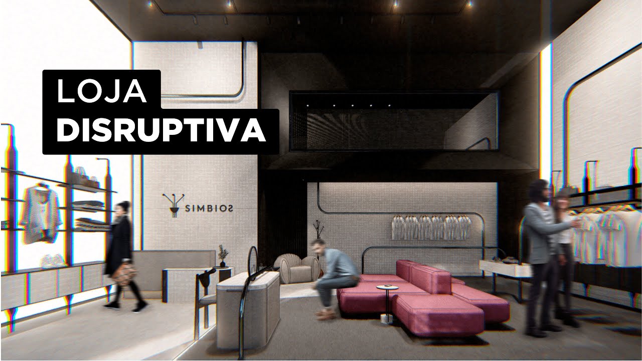 DESIGN de INTERIORES INOVADOR para LOJA de ROUPAS