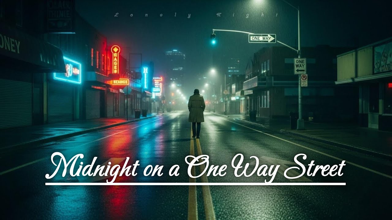 Midnight on a One Way Street  - (Official Lyrics) Sad Emotional Rap 2026 | Chill Sad Rap Music