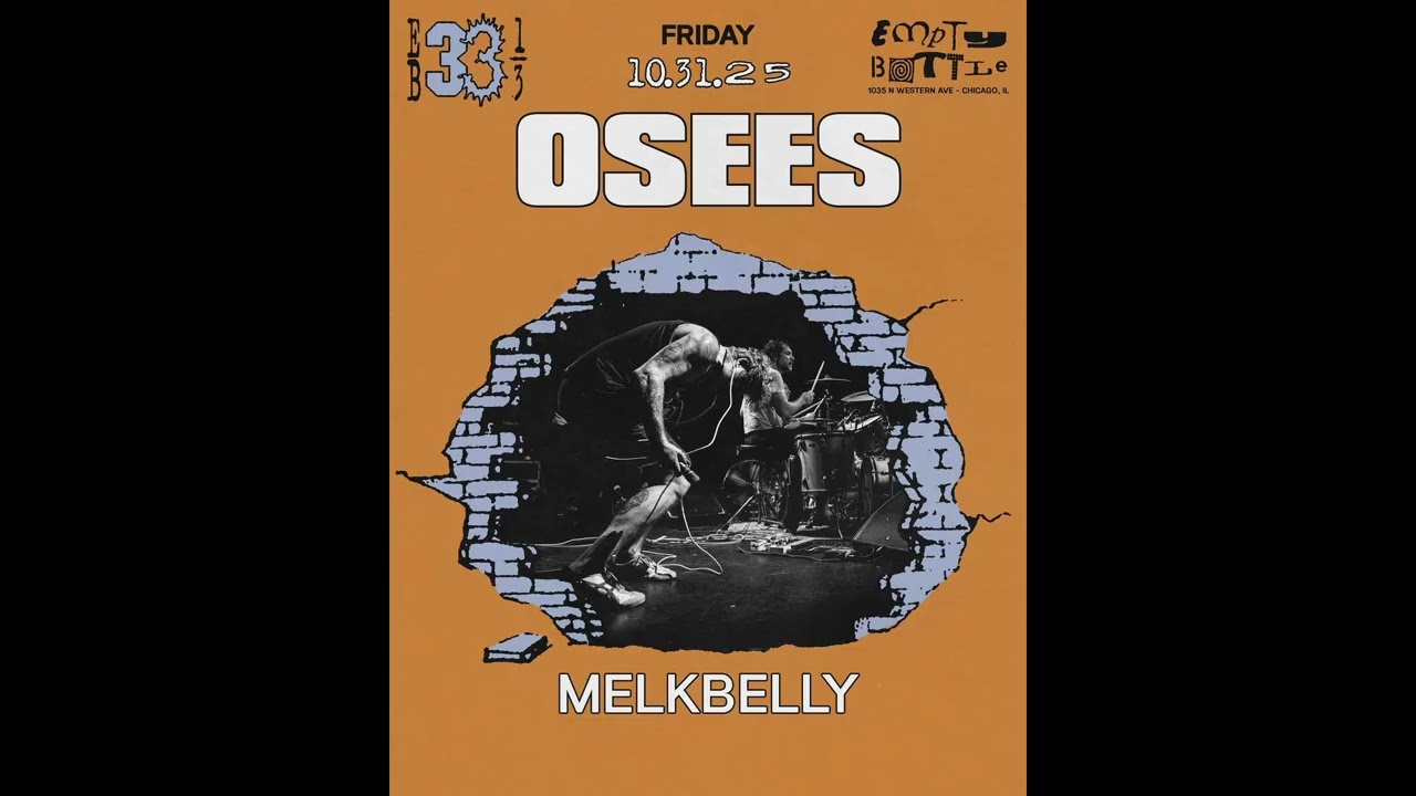 Osees - Live in Chicago - Full Set Audio (Empty Bottle - 10/31/25)