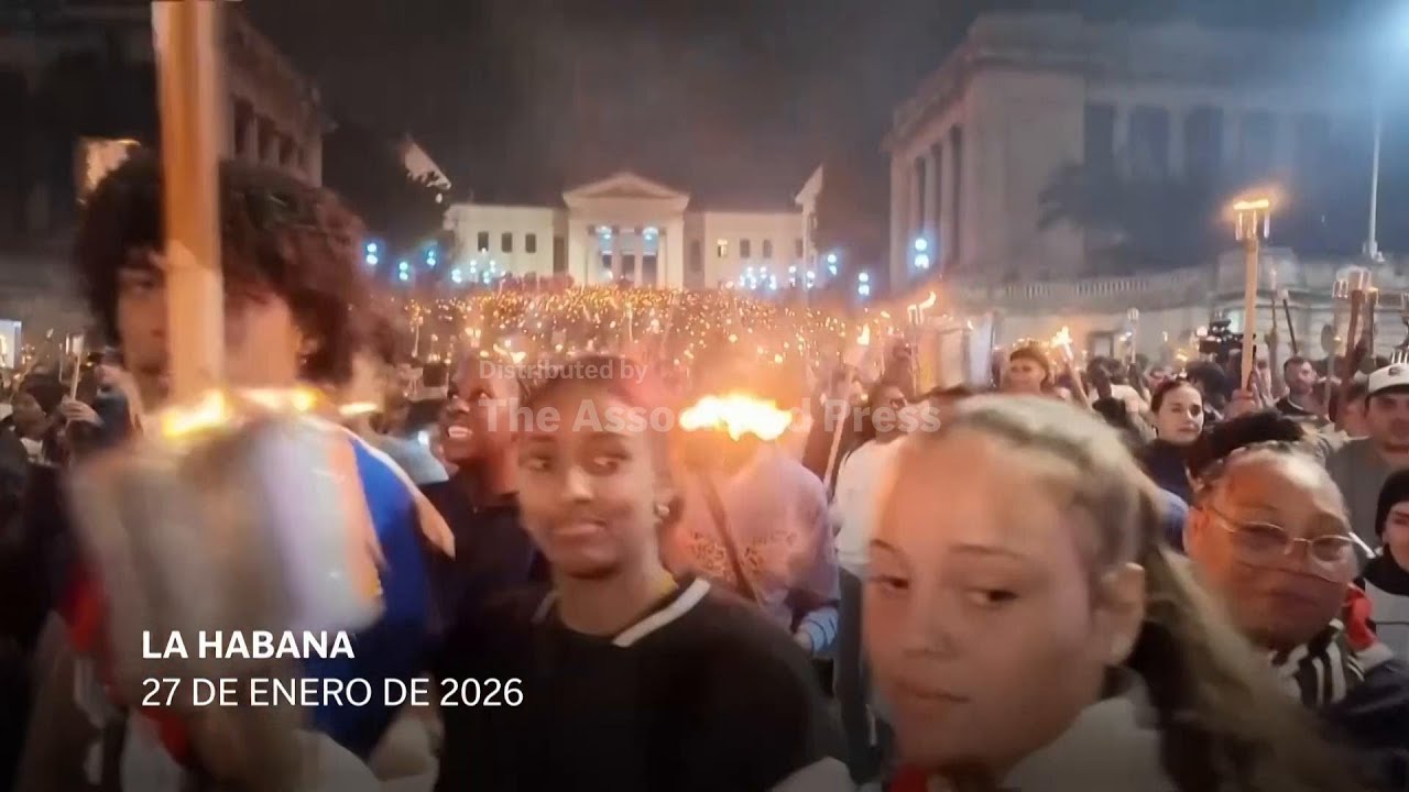 Cuba: Marcha en honor al héroe nacional se convierte en una muestra de desafío ante las amenazas de