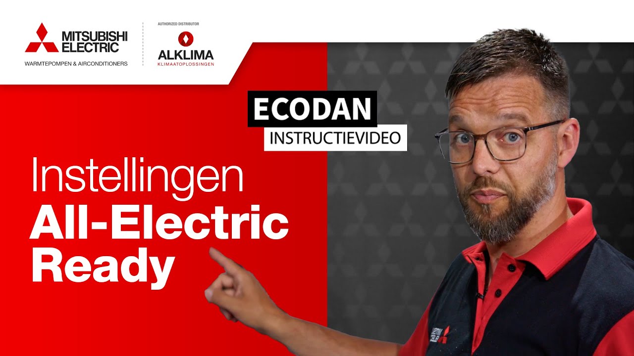 Ecodan - Instellingen All-Electric Ready