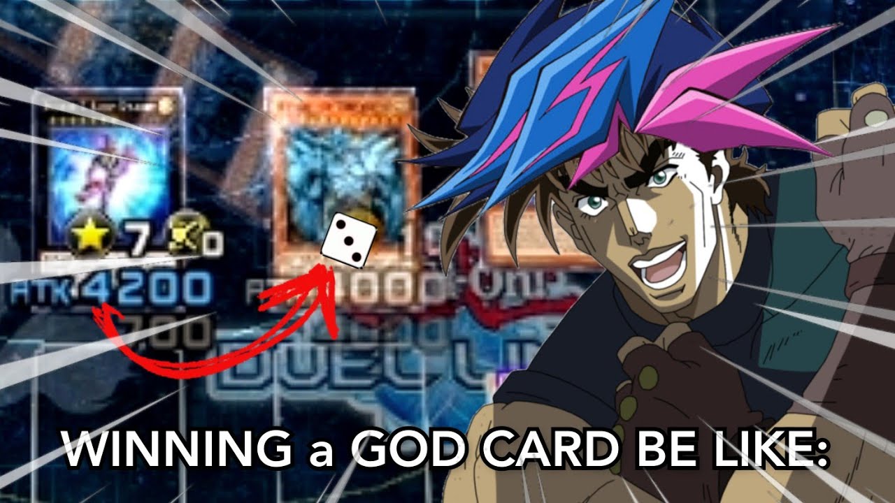When you DEFEAT a GOD using LUCK