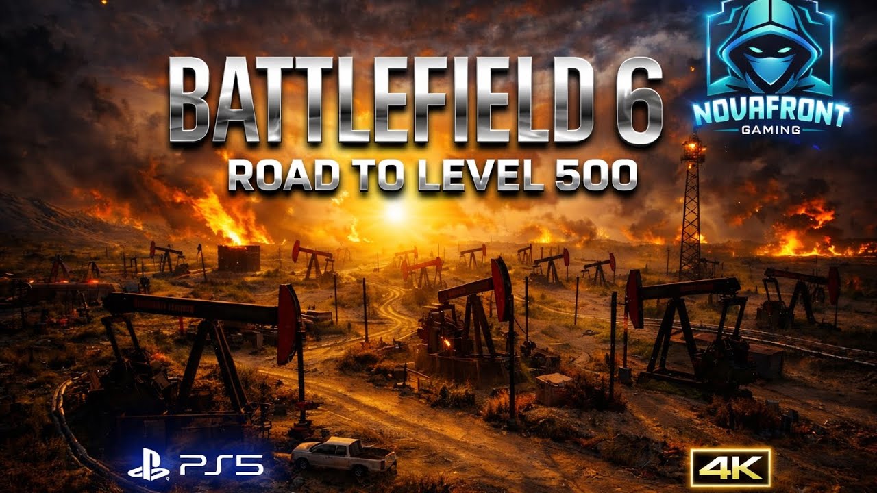 BATTLEFIELD 6 PS5 Gameplay 4K 🔥 Road to Level 500 #1 | Intense Multiplayer Action