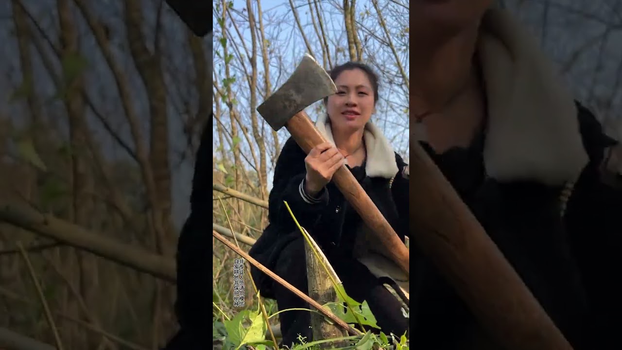 Axe with good steel temper is strong and durable 