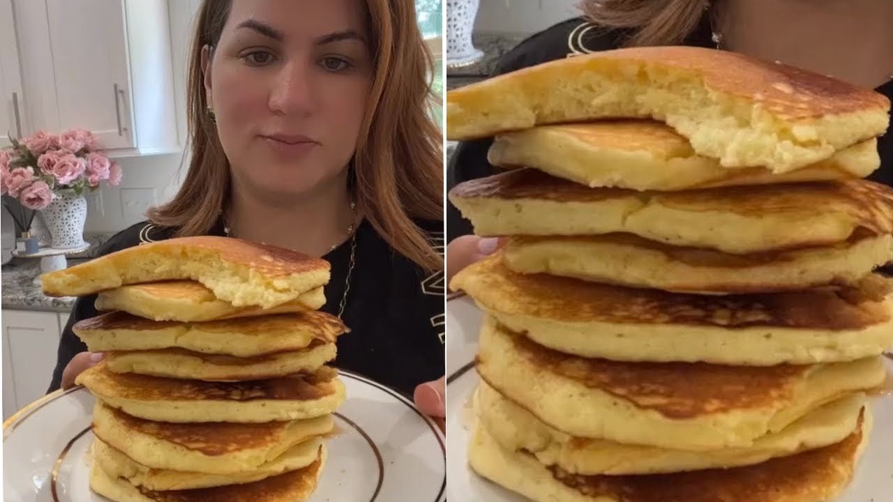 وجدي بانكيك 🥞 رائع في 3 دقائق 😉