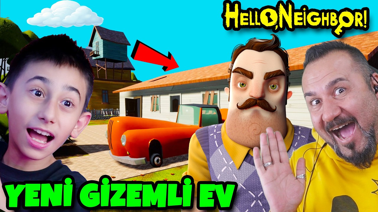 OKUL MU EV Mİ? | EGEMEN KAAN İLE HELLO NEİGHBOR MODLU B&Ouml;L&Uuml;M