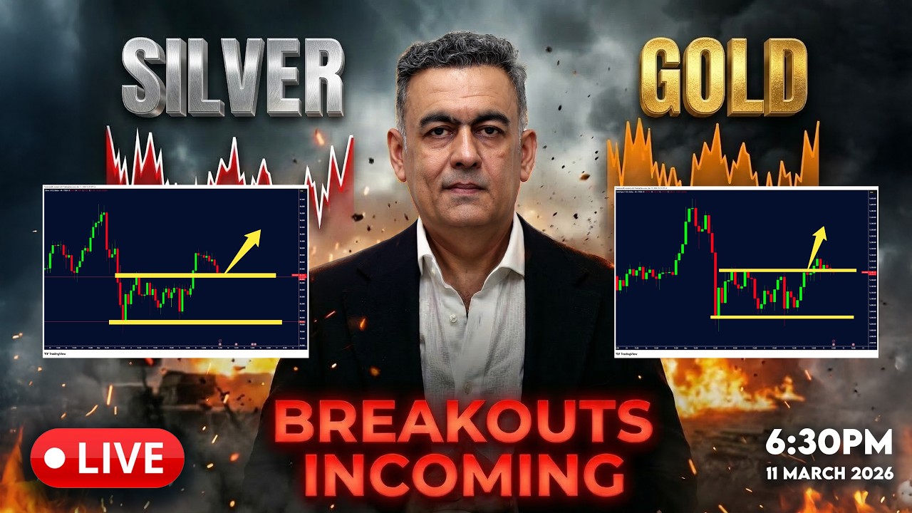 🔴 GOLD & SILVER LIVE ANALYSIS | Breakouts Incoming Gold $5340 & Silver $100?