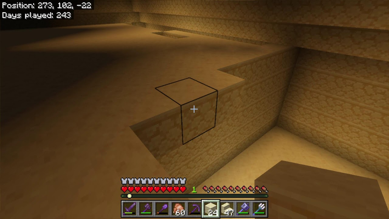 minecraft piramid
