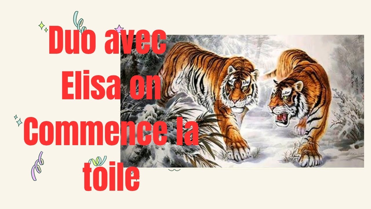 Duo avec Elisa points de croix #pointdecroix #crossstitch 