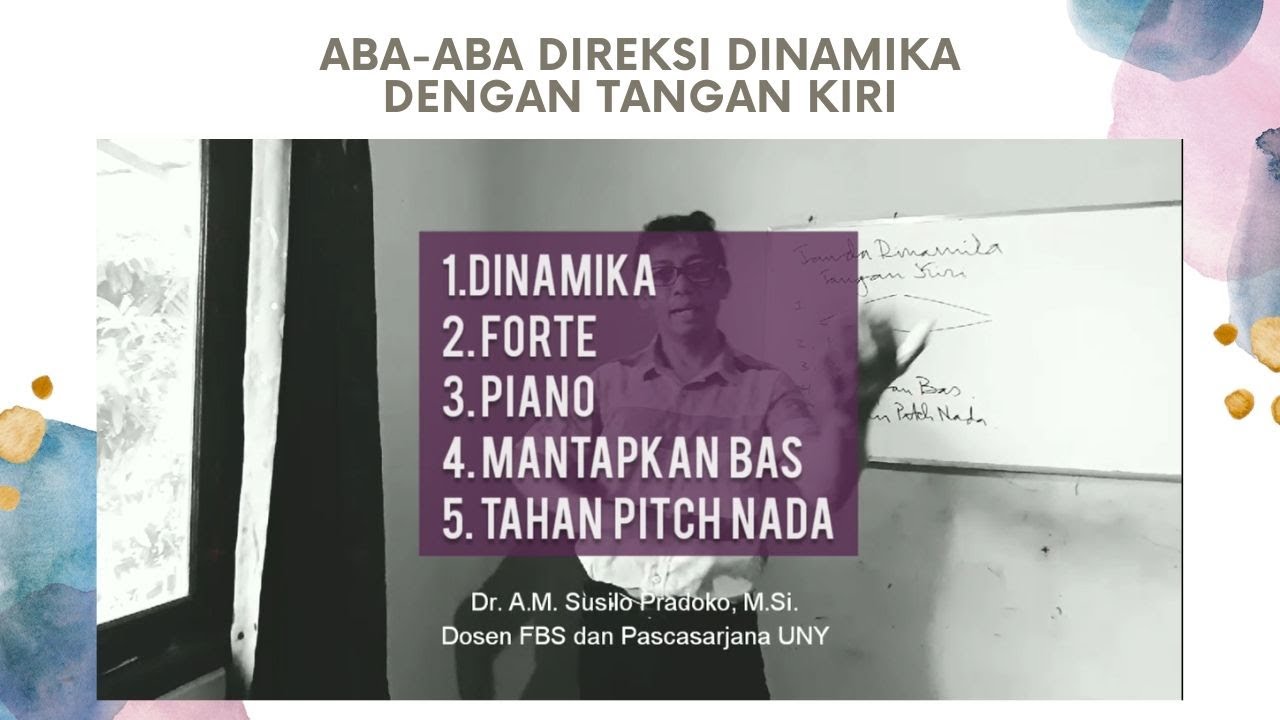 Aba-aba Direksi Dinamika dengan Tangan Kiri