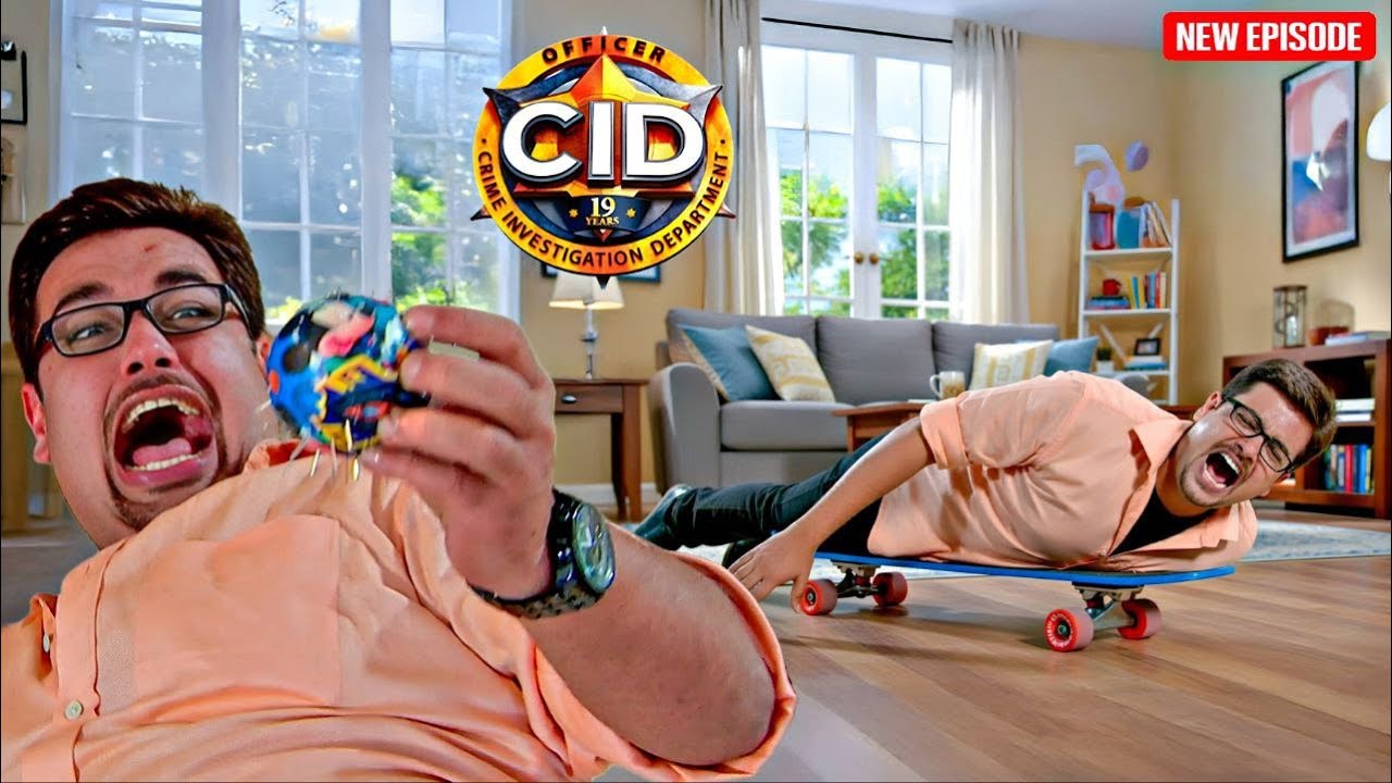 दरवाज़ा तोड़ते ही Pankaj गिरा स्केटबोर्ड पर, पीछे घुसी सूई वाली बॉल || CID || Latest  Episode ||