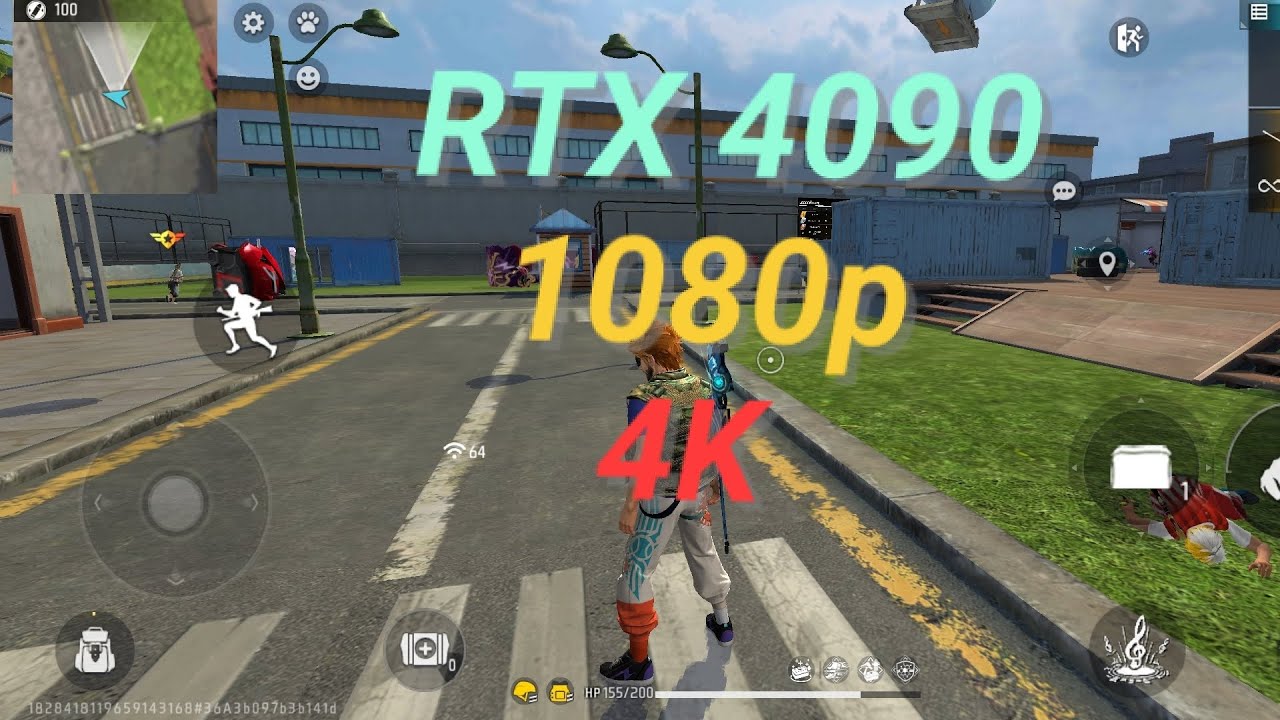 Free Fire but with RTX 4090 AND WITH THE BEST GRAPHICS🤯🤯 #freefire #brranked