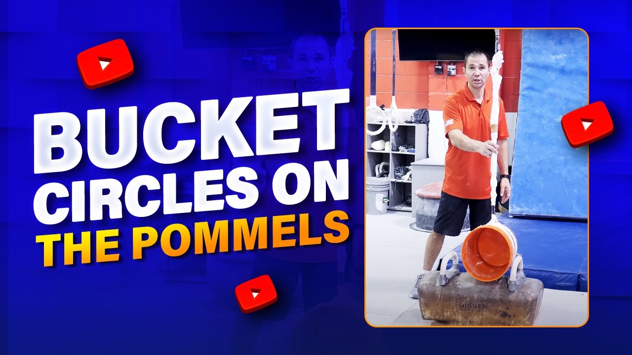 Bucket Circles on the Pommels featuring Coach Rustam Sharipov