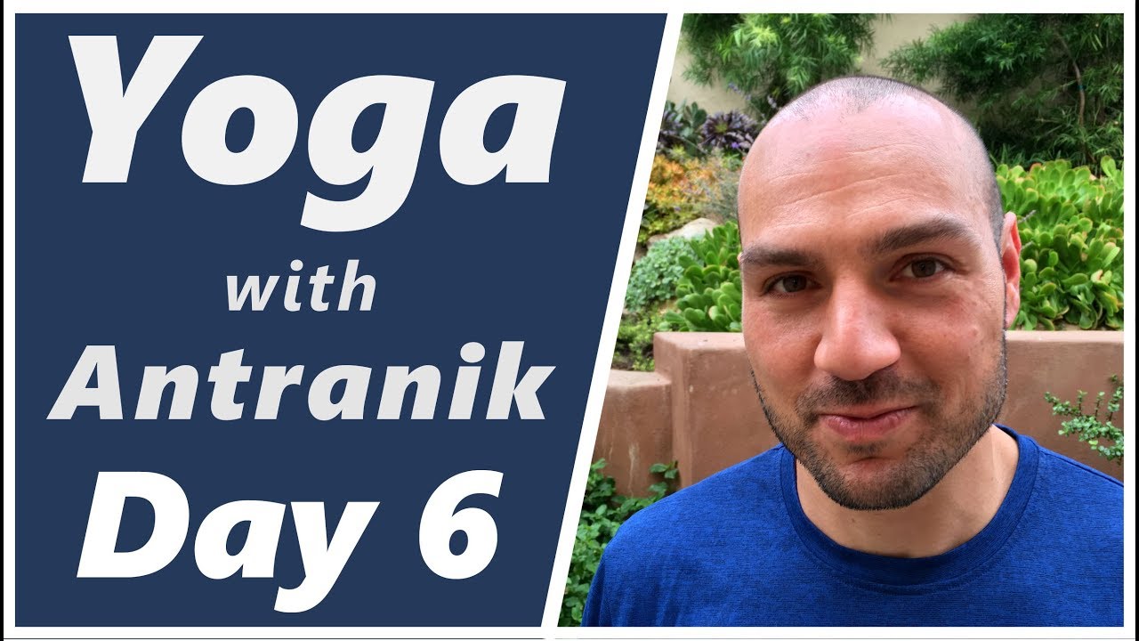 Day 6 - Shoulderstand Ahoy Hoy! - Yoga with Antranik