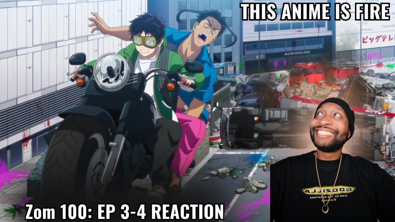 Zom 100 Is Lowkey Peak Comedy 😭 | Ep 3–4 Reaction