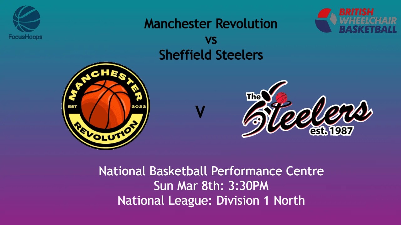 Manchester Revolution v  Sheffield Steelers D1 North 08.03.26