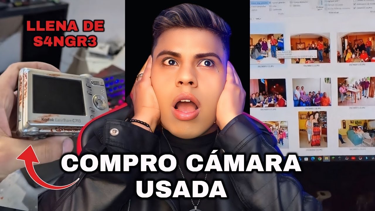 COMPRO UNA CÁMARA USADA EN EL TIANGUIS Y EN LA GALERÍA DESCUBRIÓ ALGO PERTURBADOR 
