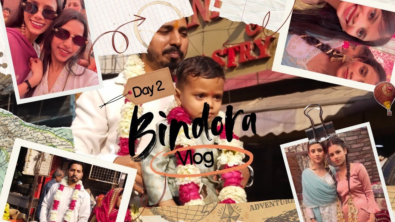 03-02-2026 Bindora vlog 🌸#youtubevideo #dailyvlog #shadi #bindora #famlivlog 