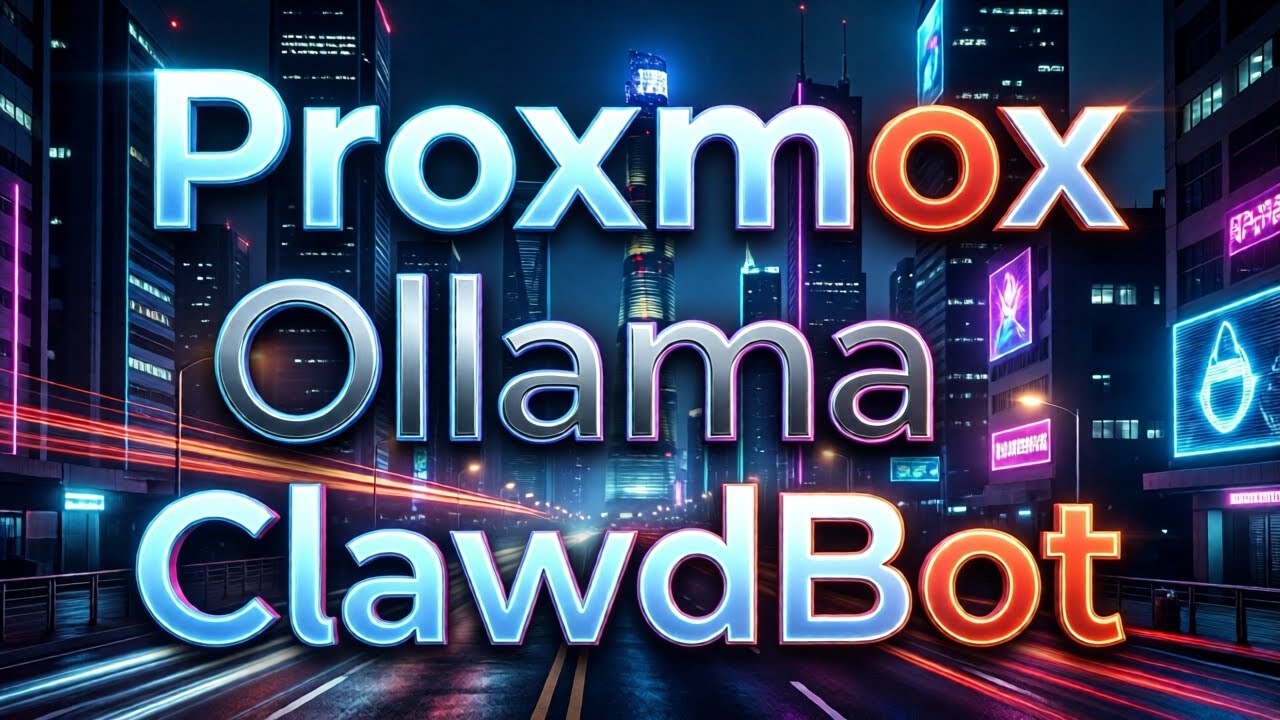 ClawdBot + Proxmox LXC + Ollama - Install - Quick and fairly simple. Local AI