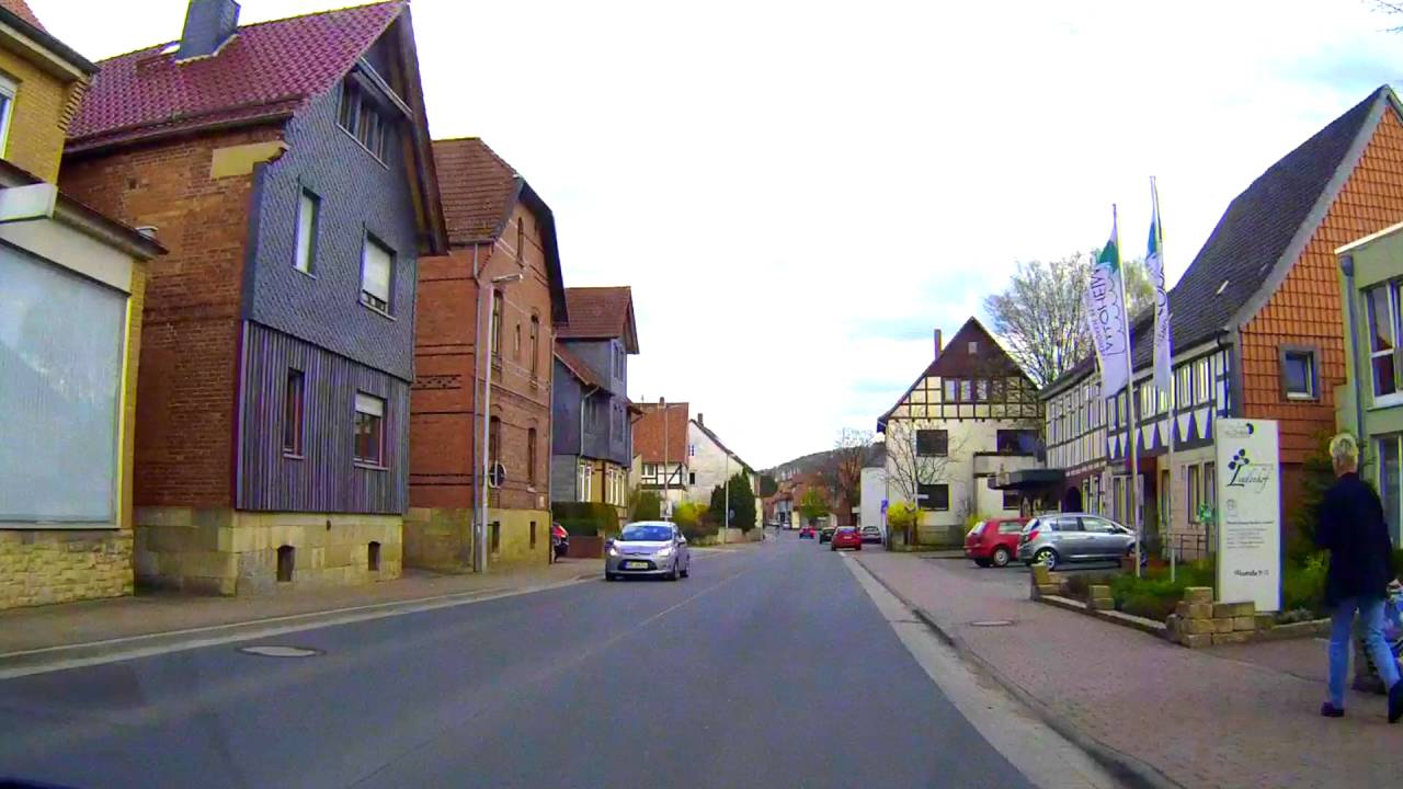 Flecken Delligsen / A village at Hils mountains