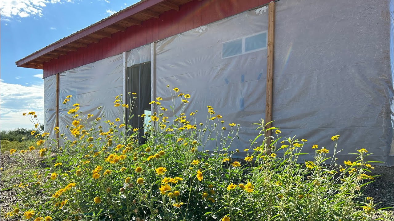 Strawbale House Plaster Party