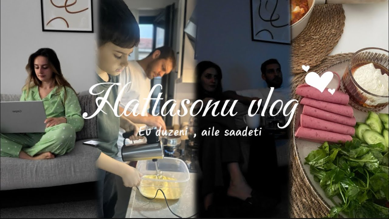 Evde Huzurlu Bir Hafta Sonu | Kahvaltı, Film Keyfi, Günlük Hayat #vlog #haftasonuvlog 
