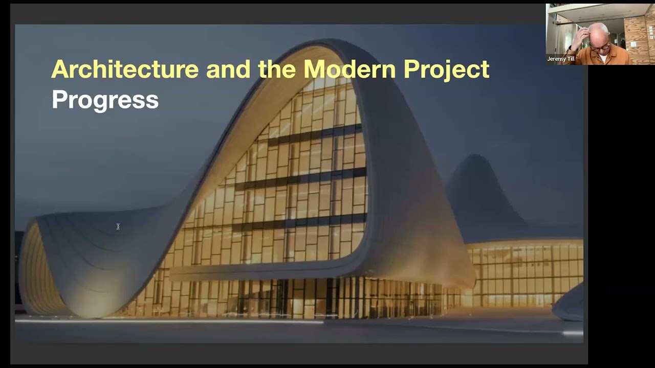 Architecture IS Climate a conversation with Jeremy Till