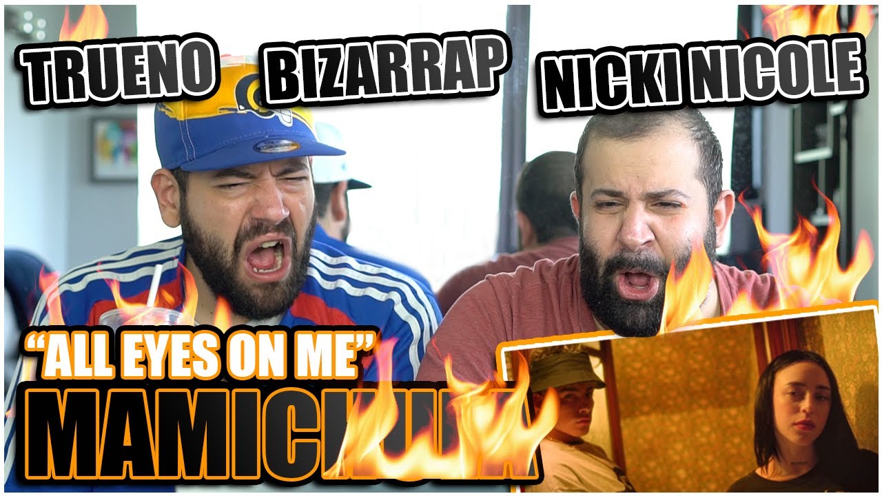 ALL EYES ON ME!! Trueno, Nicki Nicole, Bizarrap - MAMICHULA *REACTION!!