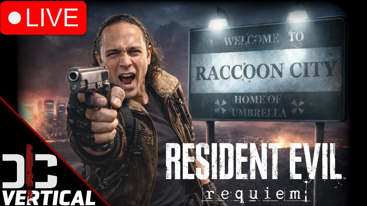 Vertical Live - Resident Evil 9 Requiem Release Day - First Look Part 3 Playthrough