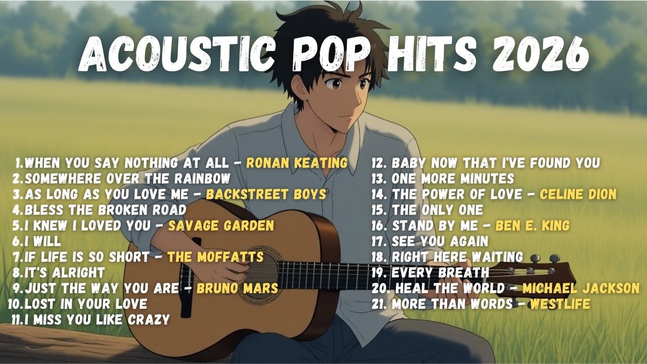 Calm Guitar Cover Compilation | Relaxing Ghibli-Inspired Ambience